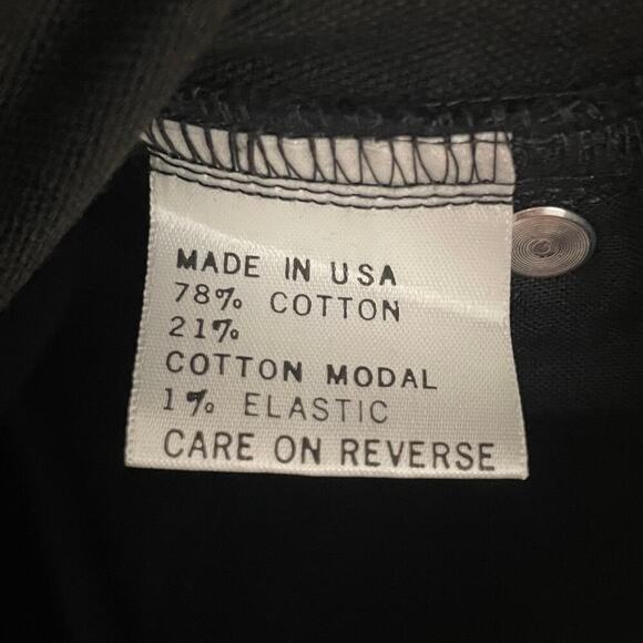 St. John Sport Marie Gray Pants Womens Size 2 Black High Rise Velvet Straight - Picture 13 of 14